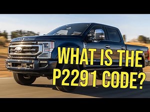 What Is The P2291 Code On A 6.7 Powerstroke & How To Fix It?