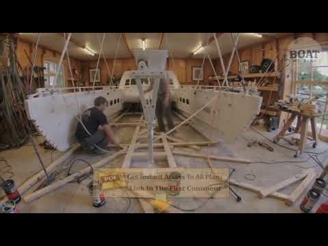 Extreme Backyard Catamaran Build from Scratch with Plans