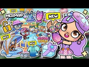 **UNLOCK** MERMAID PACK IN AVATAR WORLD 🧜‍♀️🫧