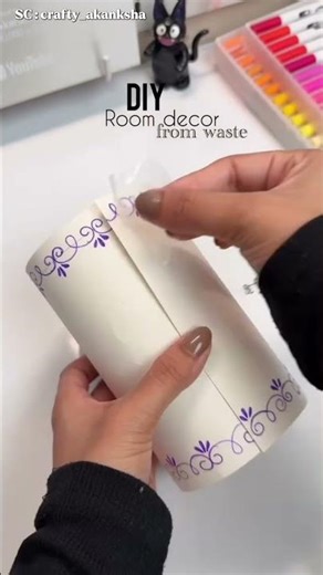 Turn Trash Bottles into Aesthetic Tumblr Lamps! 😍#shorts #craft