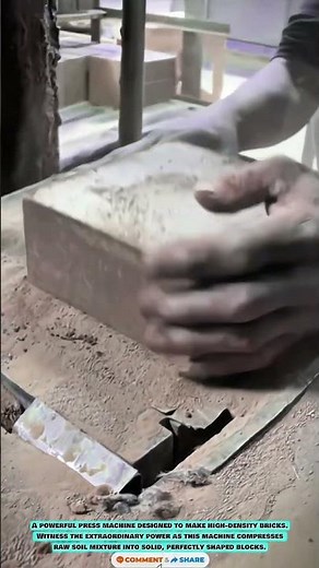 Powerful Brick Pressing Machine: Advanced Tool for Brick Production #innovationtools
