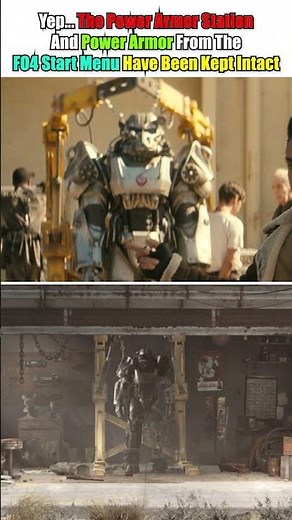 Yes... FO4 Power Armor Station Perfectly Kept! #Fallout #FalloutTVShow