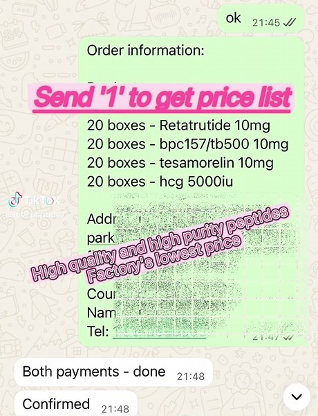 Top peptide factory, best price. Reply