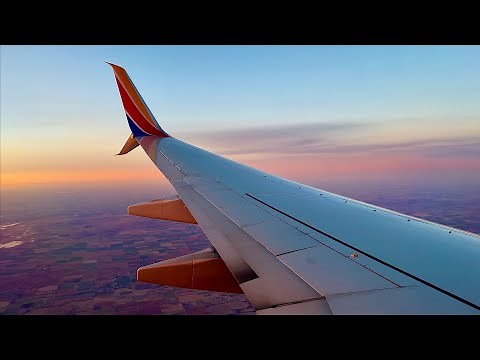 [4K] – Full Flight – Southwest Airlines – Boeing 737-7H4 – LAS-ICT – N268WN – WN1738 – IFS Ep. 604
