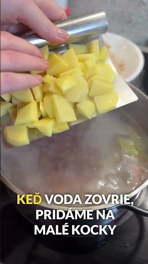 Biela fazuľová polievka s údeným