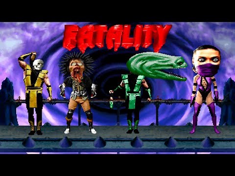 Mortal Kombat Trilogy - All Fatalities