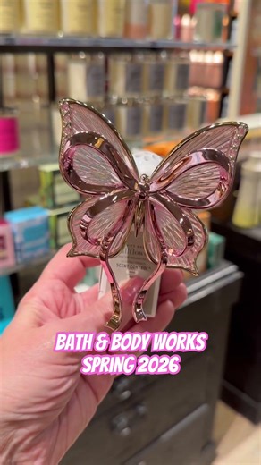 Bath & Body Works Spring Butterfly Wallflowers Plug #bathandbodyworks #spring #butterfly #pink