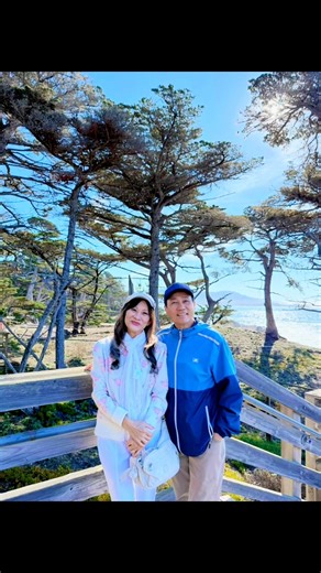 The Lone Cypress is an iconic Monterey cypress tree on a granite headland in Pebble Beach, California, famous as a symbol of the 17-Mile Drive and the Pebble Beach Company logo. | Tracey Pham