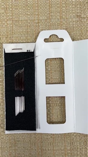 Bohin Size 9, Straw Milliners Needles, Made in France