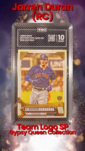Jarren Duran (RC) Gypsy Queen Collection #jarrenduran #redsox #rookieautograph #sp #baseballcards