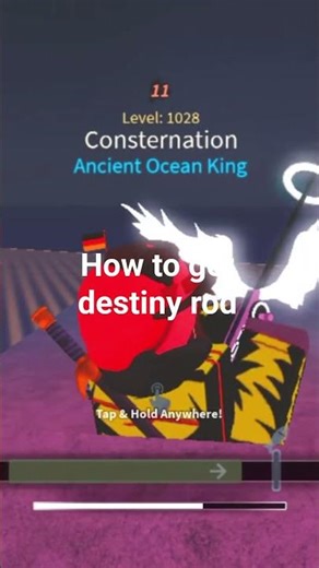 How to get destiny rod #roblox #fisch #nickbestdev