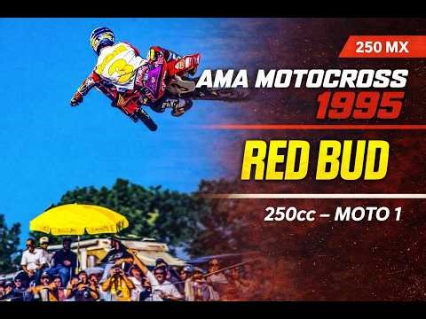 AMA Motocross 1995 - Red Bud - 250 Moto 1