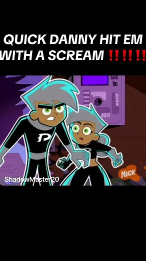 DD Hit Em With a Scream Challenge | Danny Phantom | Lil Mabu
