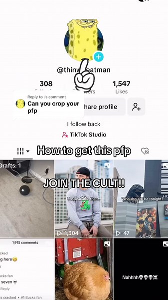 How to Get the SpongeBob Profile Frame for Your PFP