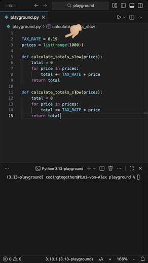 Python Optimization TRICK!! #python #programming #coding