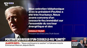 Échange avec Vladimir Poutine: un entretien "très fructueux", selon Donald Trump