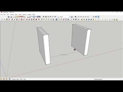 Cara copy dan Move di sketchup(Trik Cepat)