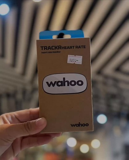 NEW WAHOO TRACKR RECHARGEABLE HEART RATE MONITOR - 6,300 Accurate,...