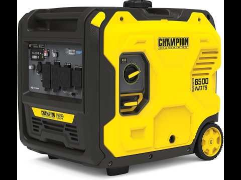 Champion 6500 watt RV Inverter Gen Review - Pros & Cons - Champion Power Equipment