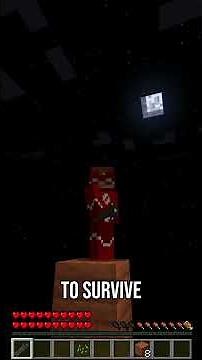 Minecraft's Flash FASTEST Player Survives Pitch Black Night!