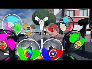 Roblox Wobbly Fan Hunter In The City Many DIY Propeller Fans