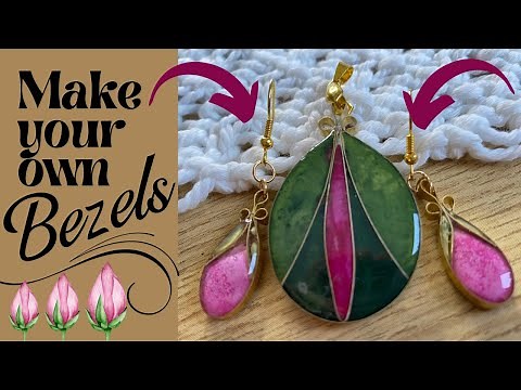 Making my own Bezels for AQUA CAST Jewellery