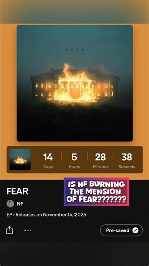 New NF Album (Is NF finally burning the house of Fear??) ‪@silverproductionstake1‬ ‪@EzzieB3CK‬