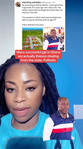 518K views · 10K reactions | Afenyo-Markin was born in 1978 and was a Postal Boy between 1997-1999. At age 21 (1999), he has bought hundreds of acres of land in Effutu. HOW?#followers #followerseveryonehighlights | Frema Shows TV | Facebook