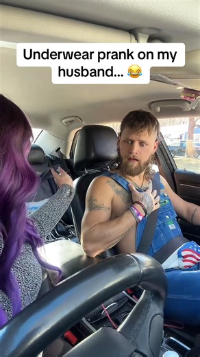 He was about to cry over this underwear prank 😭 @Southern Sweetie 💜💗 | Yasmin Pinto