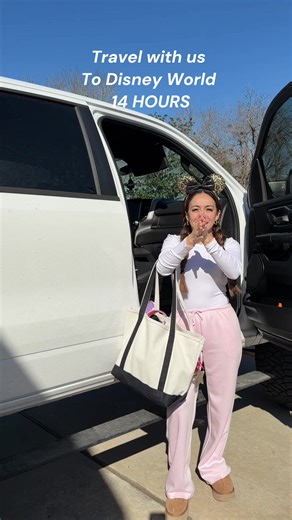 Travel with us 14HRS to Disney World 🤭😭🩷🎀 Snapchat-michellepaaz Instagram-michelleepaz #fyp #disney #travel #michellepaz