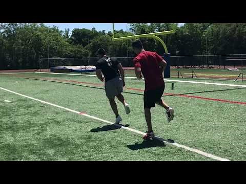 Single-Leg Lateral Line Hops