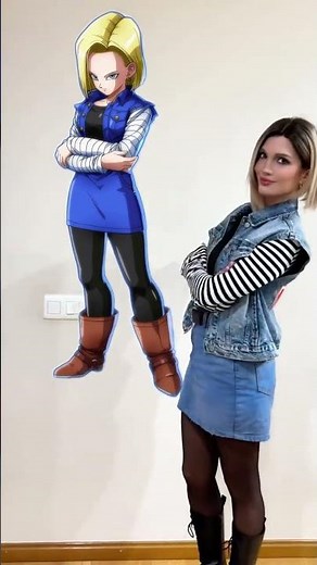 COSPLAY ANDROIDE 18 - Dragón Ball Z 👩🏼 [4] #dragonball #androide18 #goku #dragonballz #cosplay