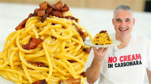 How to make spaghetti carbonara? The technique that stops scrambled eggs every time YIdq