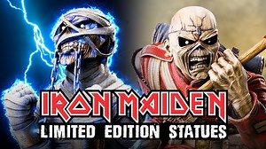 You'd better stand, there's no turning back... Sideshow is upping the irons with the Iron Maiden: The Trooper Eddie Premium Format™ Figure. Our first collectible celebrating the legacy of Iron Maiden stands 19” tall and 18” wide and is available for pre-order NOW! https://side.show/gfc4w Iron Maiden #IronMaiden #HeavyMetal #Music #Statue #Eddie | Sideshow Collectibles