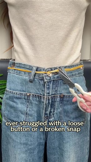 Stop Struggling with Sewing! These Snaps Fit Clothes, Pants, Shoes & Bedding #5ProngSnaps #ClawFasteners #NoSewSnaps #MultiUseSnaps #lifehacks