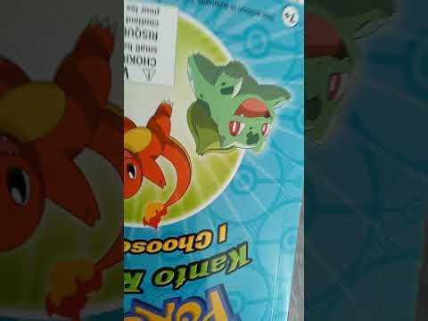Reading Pokemon Book Identified words
