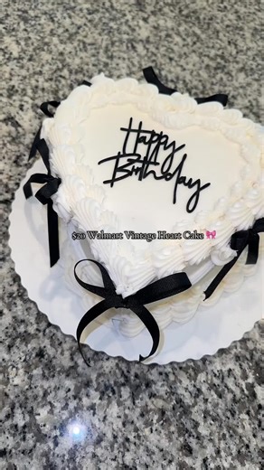 Delicious $20 Vintage Heart Cake at Walmart