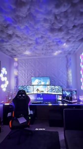 4.2K views · 49 reactions | just set up our gaming room and I'm OBSESSED with the wooden accents! from the custom gaming table to the wooden shelves, it's the perfect combo of style and functionality what's your fave gaming room feature? #gamingroom #woodwork #gamingsetup | sks interior | Facebook