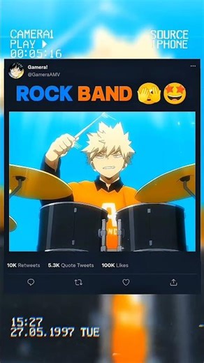 ROCK BAND🤩#myheroacademia#amv#edit#mha#anime