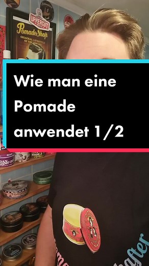 Wie man eine #pomade anwendet 1/2 #haarstyling #foryou #viral #foryourpage #trends #fyp #fp #der_pomadebotschafter #pomadeshop.com