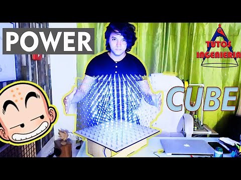 🐲 proyectos con LEDs y ARDUINO (CUBO led - Dragon Ball energy) 🐉