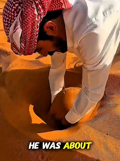 Man Discovers Unique Creature in Desert