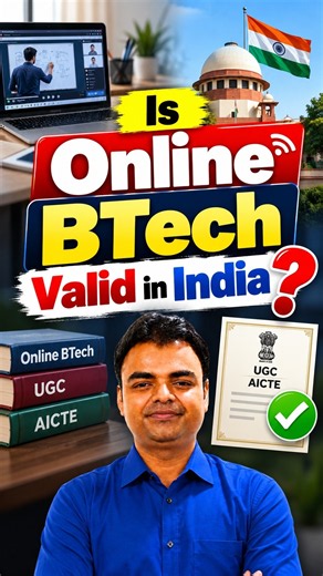 is Online BTech After Diploma Valid in India