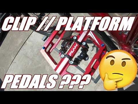 MTB // Funn Mamba // Clipless Platform Pedals