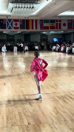 Marianna’s bouncy Samba #bdk #kidsdance #ballroomdancekids