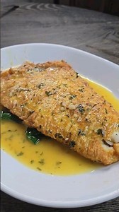 Flounder Francaise #flounder #seafood #fish #fyp #foodie #shorts #reels
