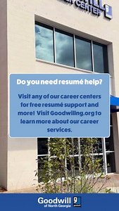 💡 Looking for a new job or a fresh start? Goodwill of North Georgia career centers are here to help—absolutely FREE! 🙌 Whether you need resume support, interview practice, or access to job leads, we've got you covered. Visit your nearest carer center today! #GoodwillATL #Career | Goodwill of North Georgia