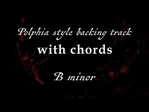 Polyphia style backing track in B minor (Absinthe)