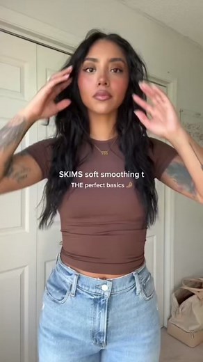 The Perfect Everyday T-Shirt by SKIMS