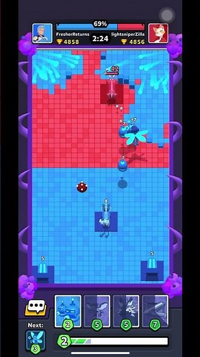 #colorclash #2player #trendinggame #mindgames #fastgameplay #blue #bestgame #shorts #voodoo #reels